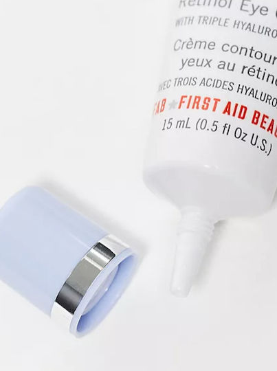 First Aid Beauty Fab Skin Lab Retinol Eye Cream With Triple Hyaluronic Acid Κρέμα Ματιών για Αντιγήρανση & Σύσφιξη 15ml