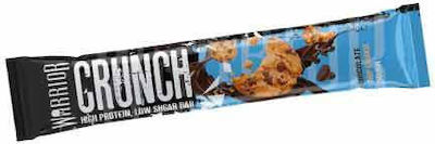 Warrior Crunch Baton cu 20gr Proteină & Aromă Aluat de biscuiți cu bucăți de ciocolată 64gr