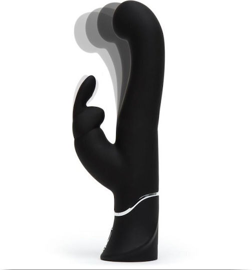 Happy Rabbit G-spot Stroking Vibrator Δονητής Rabbit 24.2cm Black