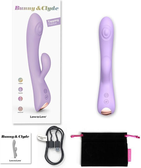 Love to Love Vibrator Iepurele Violet