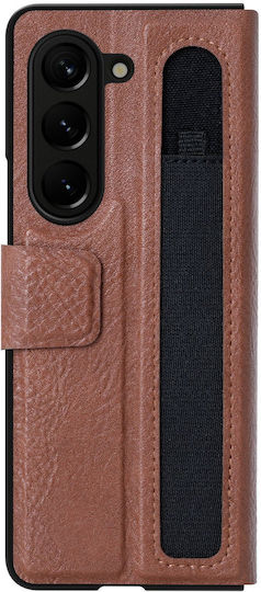 Nillkin Aoge Book Synthetic Leather Brown (Galaxy Z Fold5)