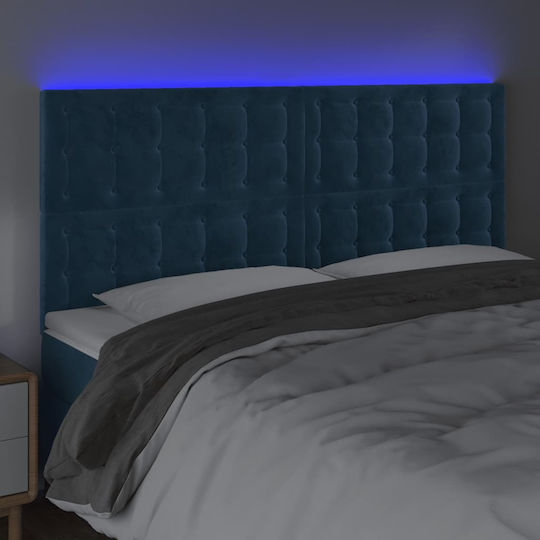 vidaXL Fabric Multicolour Bed Headboard 180x118cm