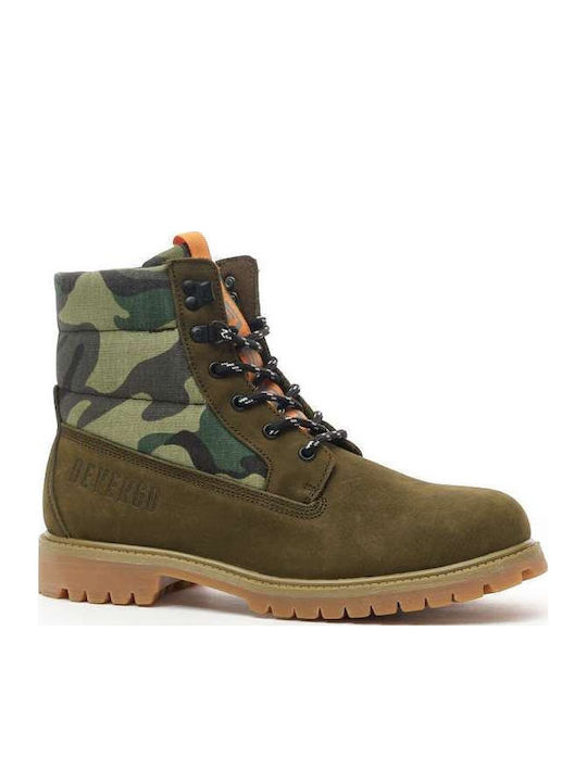 Uriah Khaki Men's Boots