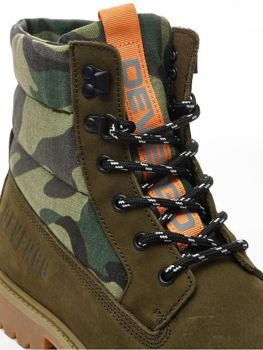 Uriah Khaki Men's Boots