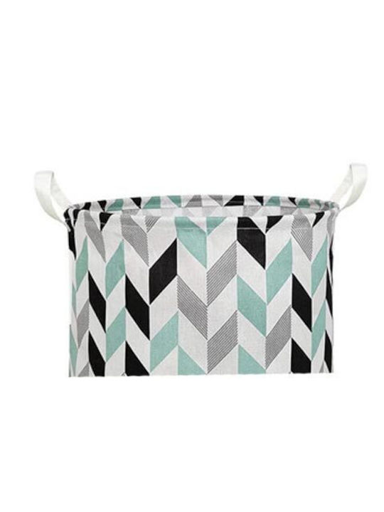 Coș De Rufe Tesătură Pliabil 45lt 35x35x43cm Multicolor
