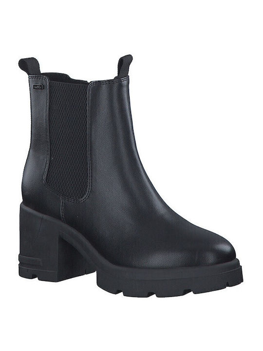 Women's Chelsea Boots with Medium Heel Black