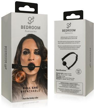 Bedroom Fantasies Φίμωτρο σε Μαύρο Χρώμα