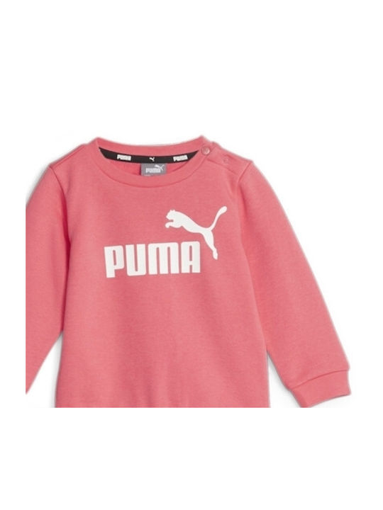 Puma Παιδικό Σετ Φόρμας Κοραλί 2τμχ