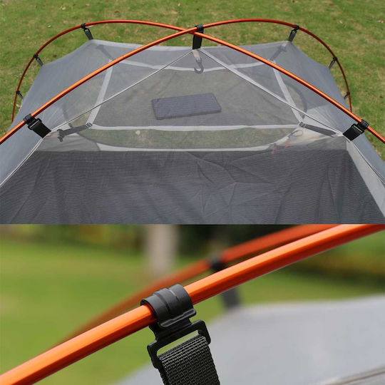 AlpinPro Olympus 2 Winter Camping Tent Igloo Khaki for 2 People Waterproof 5000mm 220x160x100cm