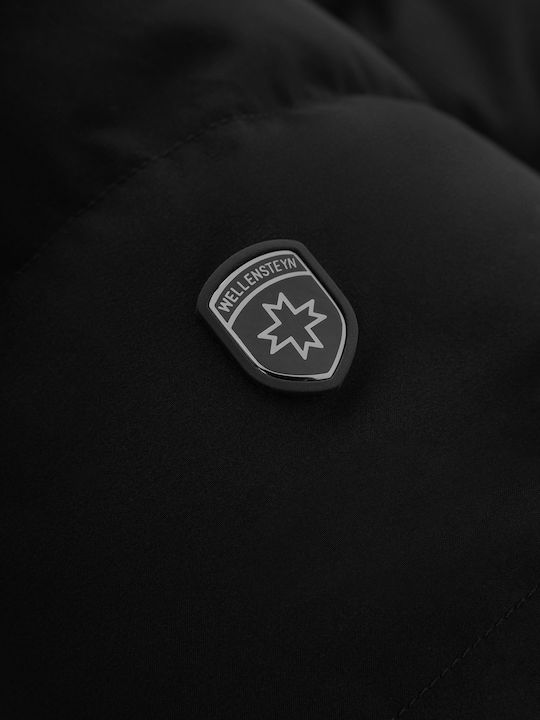 Blackbird Winter Puffer Jacket Black