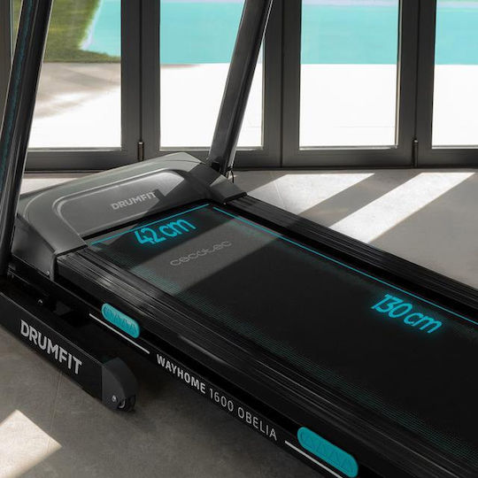 Cecotec DrumFit WayHome 1600 Електрически Ангажиращ Тротоарна лента за Потребител до 120кг