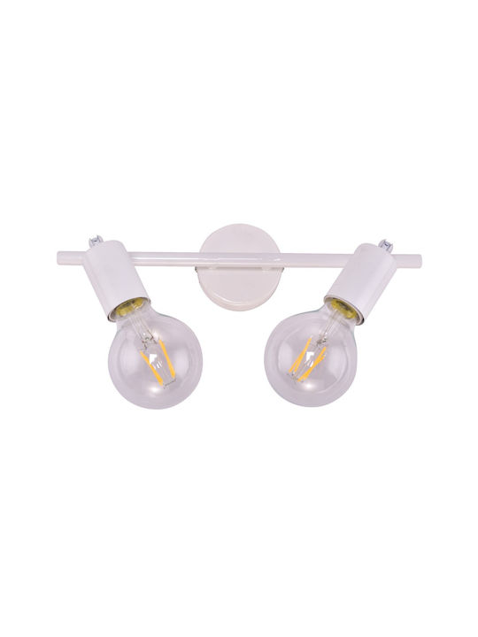 Home Lighting Single Spot with Socket E27 in White Color