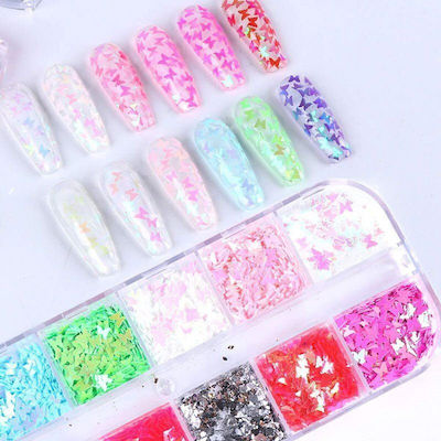 Confetti for Nails in Various Colors