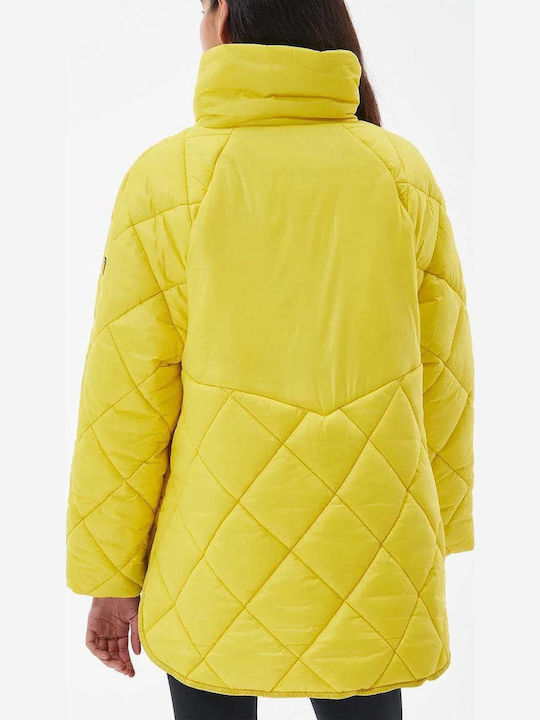 Barbour Μπουφάν Puffer Κίτρινο
