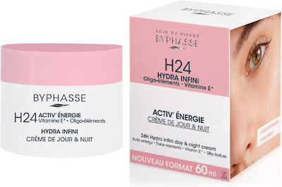 Byphasse Moisturizing 24h Cream Suitable for All Skin Types 60ml