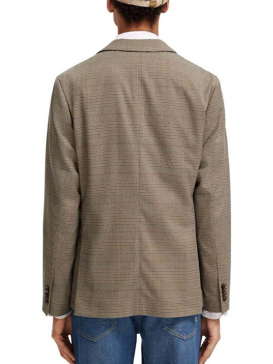 Scotch & Soda Men's Suit Jacket Beige