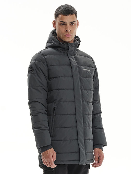 Geci Barbati Puffer Waterproof și cu Protecție împotriva Vântului Verzi