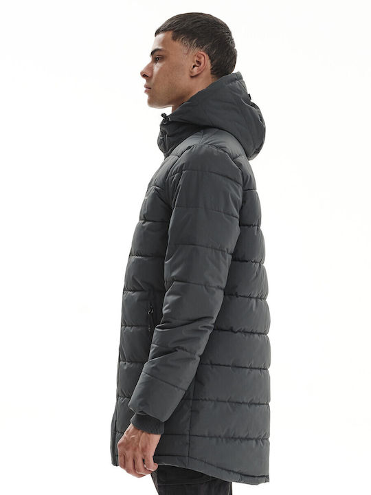 Geci Barbati Puffer Waterproof și cu Protecție împotriva Vântului Verzi