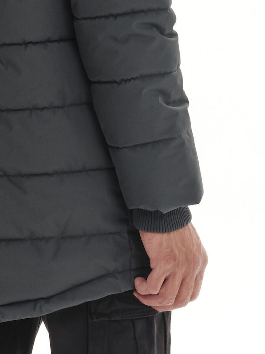 Geci Barbati Puffer Waterproof și cu Protecție împotriva Vântului Verzi