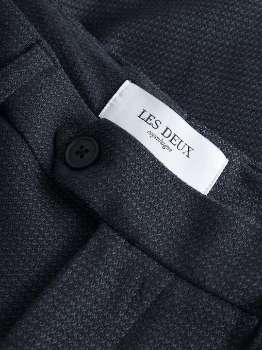 Como Pantaloni Bărbați De Costum Elastic Slim Fit Albastru Marin