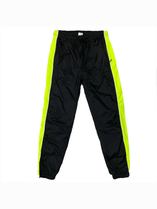 Ustyle Set Sweatpants with Rubber Black/Lime