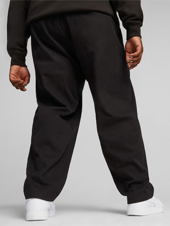 Puma Men's Sweatpants with Rubber Black