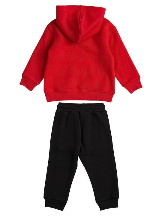 Sprint Kids Sweatpants Set Red 2pcs