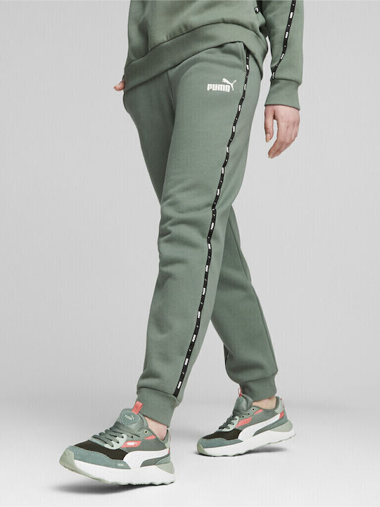 PUMA Παντελόνι Φόρμας Πράσινο