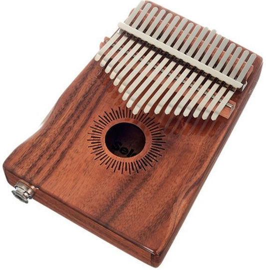 Sela Kalimba 17 Noten Mit Lautsprecher Elektrisch Akustisch