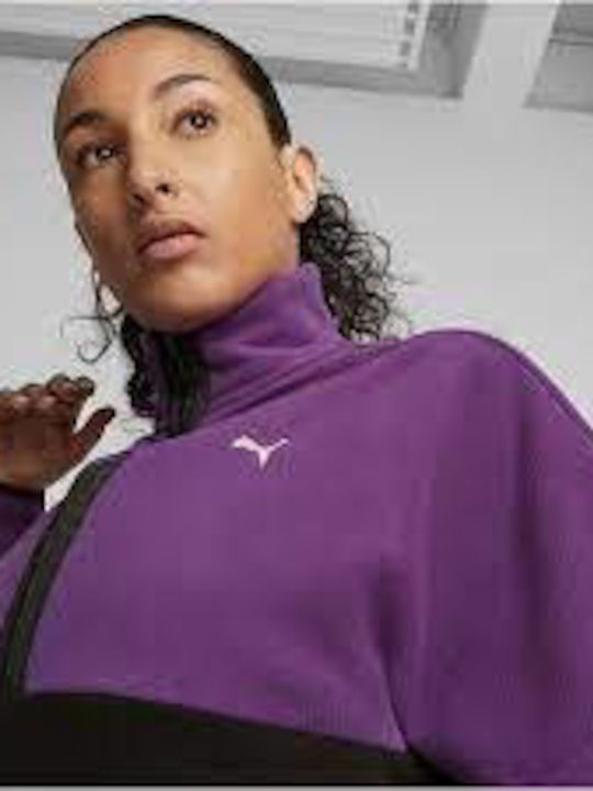 Puma Women's Fleece Sweatshirt Purple