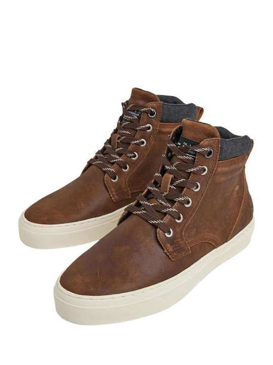 Yogi Leather Men's Boots Dark Brown