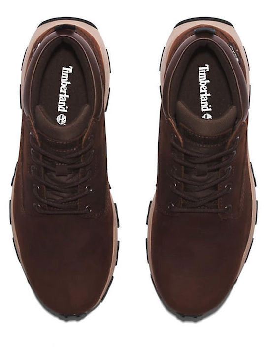Winsor Park MID LACE UP Leather Brown Men's Boots Anatomical