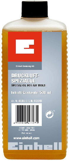 Einhell 4138310 Maschinenwerkzeugöl für Luftkompressoren 0.5lt