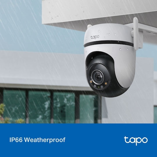 TP-LINK Tapo C520WS v1 IP Surveillance Camera Wi-Fi Full HD+ 4MP Waterproof with Two-Way Communication and Lens 3.18mm