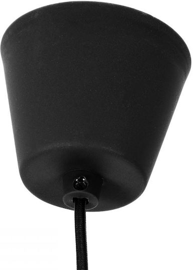 GloboStar Cablito Pendant Light Black with Socket E27 4x4x110cm