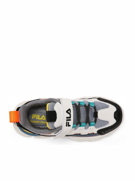 Memory Spinel 3 Kids Sneakers with Scratch White
