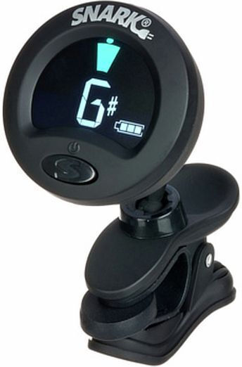 Danelectro Chromatisch Tuner Snark SN-RE in Schwarz Farbe