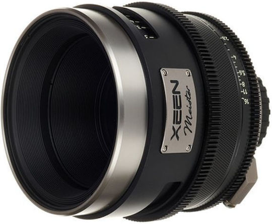 Samyang Пълен кадър Фотообектив XEEN Meister 85mm T1,3 за Ари ПЛ Монтаж Черен