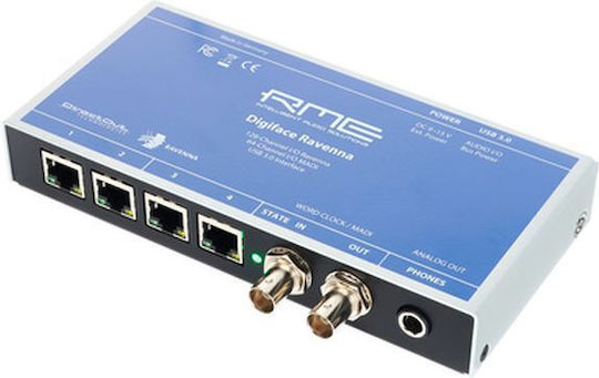 RME Digiface Ravenna Εξωτερική Επαγγελματική Κάρτα Ήχου με Σύνδεση USB, Ethernet