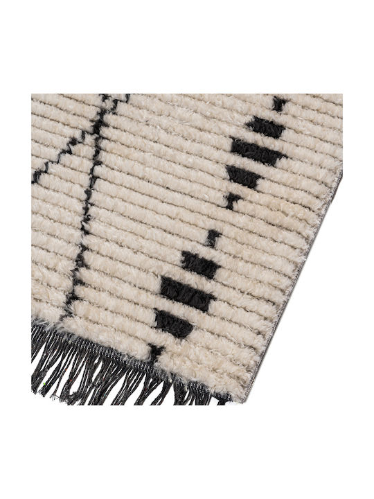 Beauty Home Modern Bedroom Rug Set Ecru 9217 Set of 3 Pieces