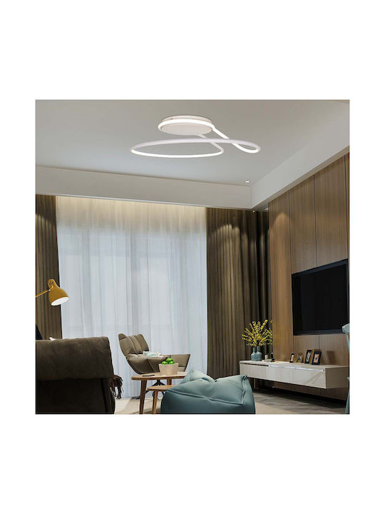 V-TAC Ceiling Mount Light 25cm White with Integrated LED