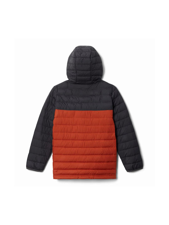 Columbia Boys Quilted Coat Multicolour with Lining & Ηood