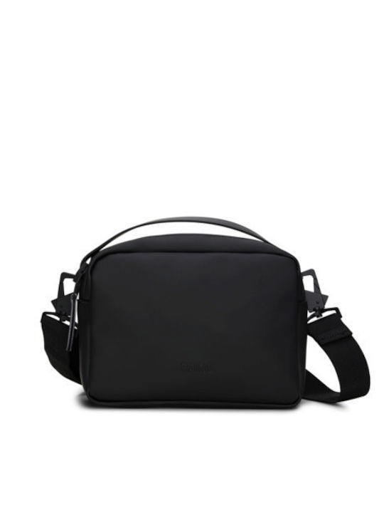 Box Herrentasche Schulter / Crossbody Schwarz