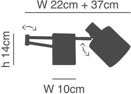 Home Lighting Single Spot with Socket E27 in Brown Color Home Lighting Single Spot with Socket E27 in Brown Color