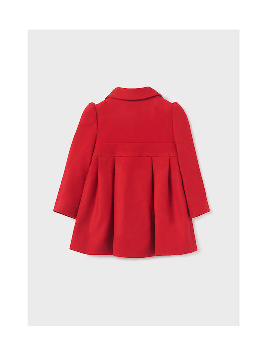 Mayoral Girls Coat Red