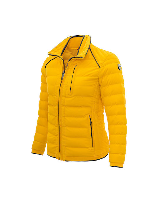 Wellensteyn Windproof & Waterproof Quilted Coat Yellow