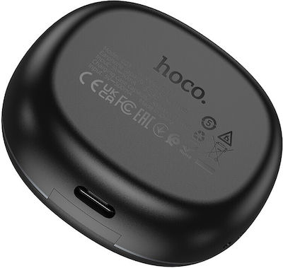 Hoco EQ3 In-ear Bluetooth Handsfree Căști cu Carcasă de Încărcare Negrα