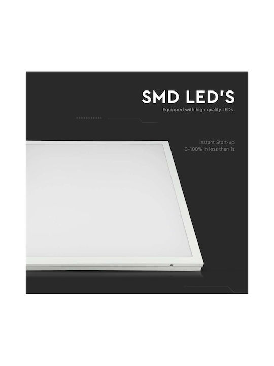 V-TAC Recessed LED Panel 36W with Cool White Light 6500K