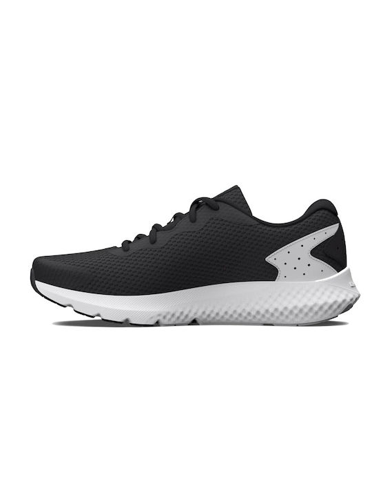 Under Armour Charged Rogue 3 Ανδρικά Αθλητικά Παπούτσια Running Μαύρα