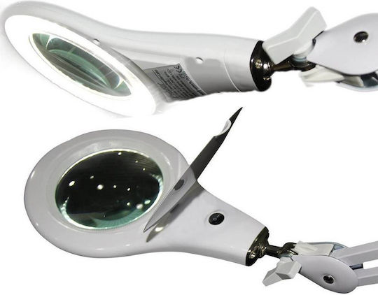 Proskit MA-1209LI 90 LED with Flexible Arm and 2.25X (5 Diopter) Magnifying Lens 1.20m Tabletop Magnifying Lense with Light 1pcs